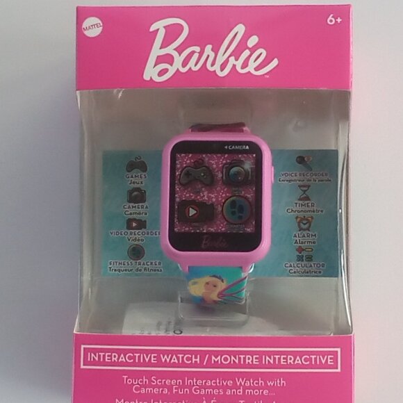 BARBIE INTERACTIVE SMART WATCH FROM MATTEL FOR KIDS  6 YEARS  +  MODEL # BAB4108 - Picture 7 of 7